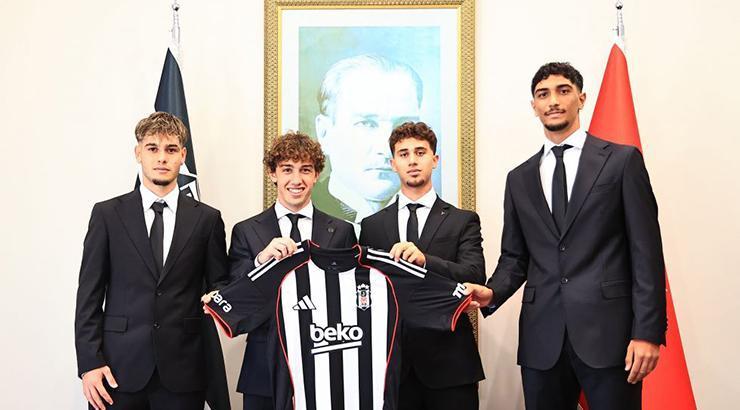 Beşiktaş'tan 4 imza birden