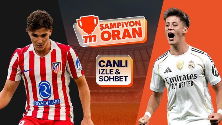 Atletico Madrid - Real Madrid maçının heyecanı Şampiyon Oranlar ile Misli'de