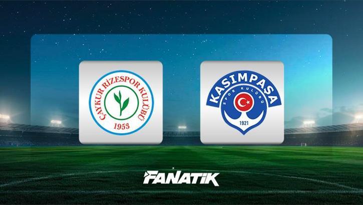 Çaykur Rizespor-Kasımpaşa maçı ne zaman, saat kaçta, hangi kanalda canlı yayınlanacak? (Süper Lig 7.hafta)