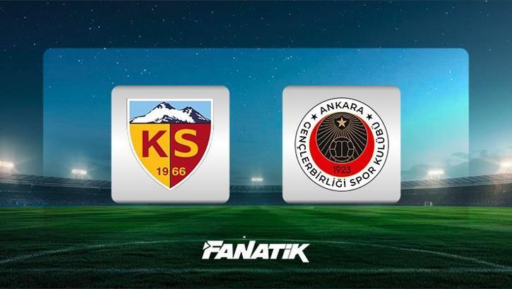 Kayserispor-Gençlerbirliği maçı ne zaman, saat kaçta, hangi kanalda canlı yayınlanacak? (Süper Lig 7.hafta)