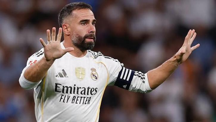 Real Madrid'de Dani Carvajal sakatlandı