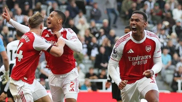 Gabriel'den 90+6'da üçlük, Premier Lig'de çılgın hafta sonu! Newcastle United - Arsenal maç sonucu 1-2