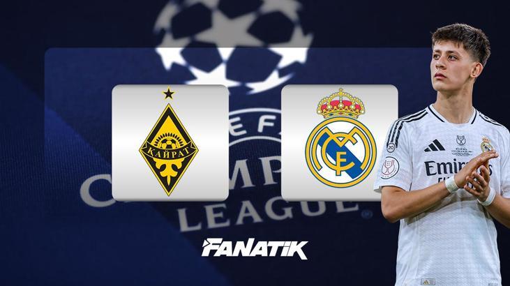 Almaty - Real Madrid maçı ne zaman, saat kaçta hangi kanalda? (Arda Güler 11'de mi?)