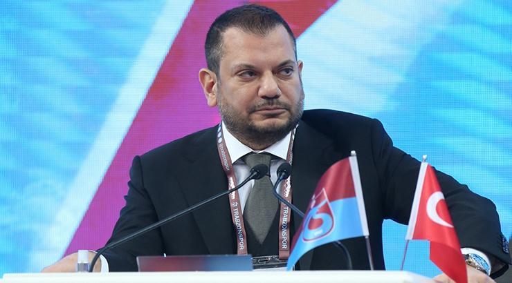 Trabzonspor Kulübü Başkanı Ertuğrul Doğan'dan hakemlere tepki!