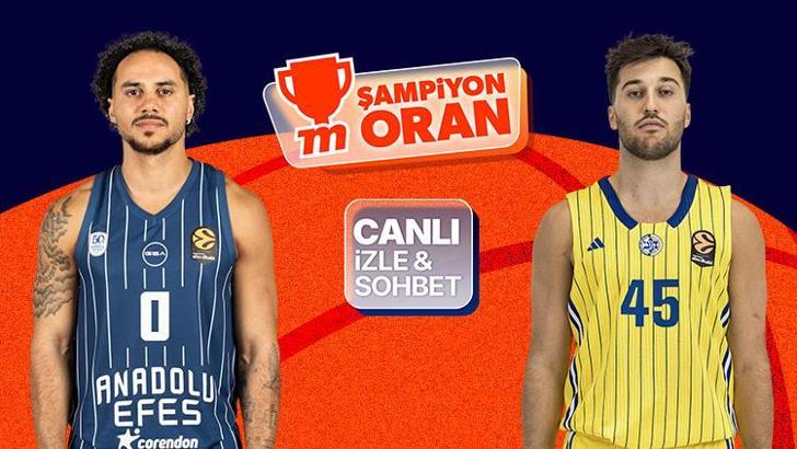 Anadolu Efes, EuroLeague’de sezona Maccabi Tel Aviv karşısında başlıyor! Mücadelenin heyecanı canlı yayın, canlı sohbet ve Şampiyon Oranlar ile Misli'de