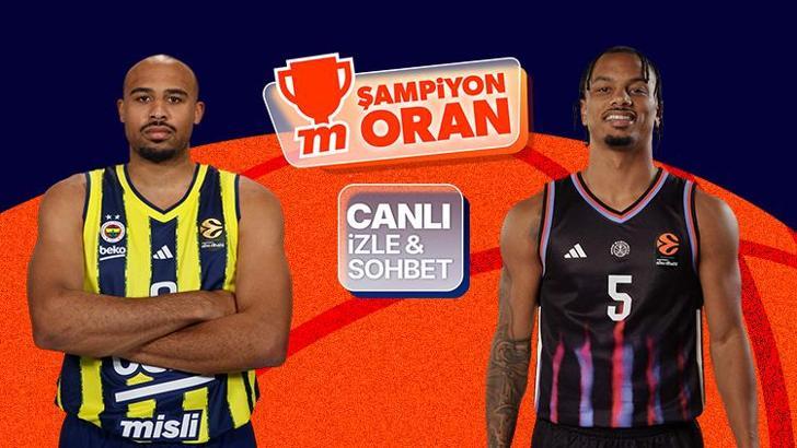 Fenerbahçe, EuroLeague'de sezonu Paris Basketball karşısında açıyor! Maçın heyecanı canlı yayın, canlı sohbet ve Şampiyon Oranlar ile Misli’de
