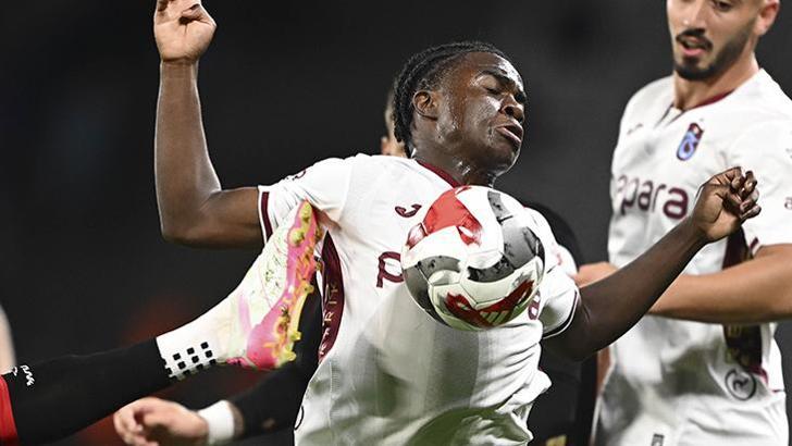 Trabzonspor'da Christ Oulai'den Fenerbahçe sözleri: Hakem açıkça rakibi korudu