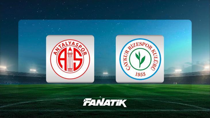 Antalyaspor - Çaykur Rizespor maçı ne zaman, saat kaçta hangi kanalda? (Süper Lig 8. hafta maçı)