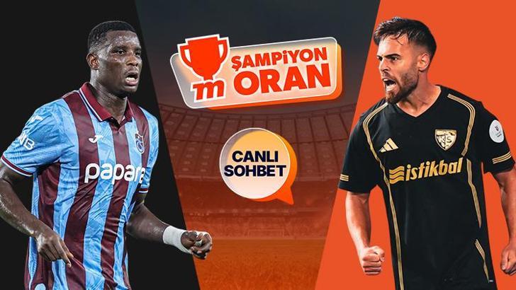 Trabzonspor, Kayserispor'u ağırlıyor! Maçın heyecanı canlı sohbet ve Şampiyon Oranlar ile Misli'de