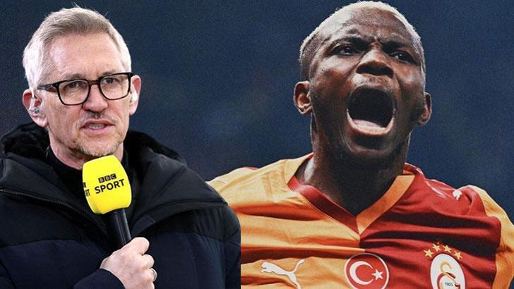 Osimhen Lineker'i söylediklerine pişman etti, İngilizlerin efsane golcüsü özür diledi