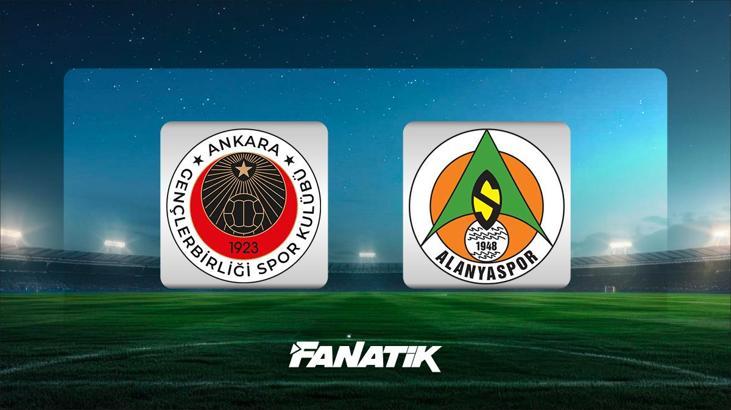 Gençlerbirliği - Alanyaspor maçı ne zaman, saat kaçta hangi kanalda?