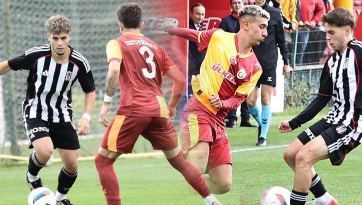 U19 derbisinde puanlar paylaşıldı: Galatasaray U19 1-1 Beşiktaş U19