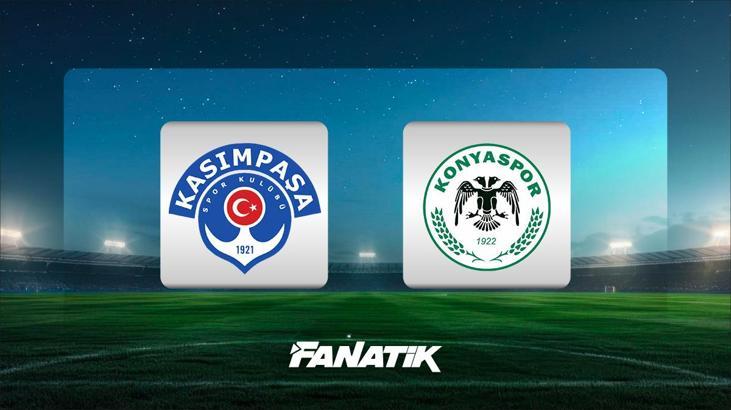 Kasımpaşa-Konyaspor maçı ne zaman, saat kaçta, hangi kanalda?