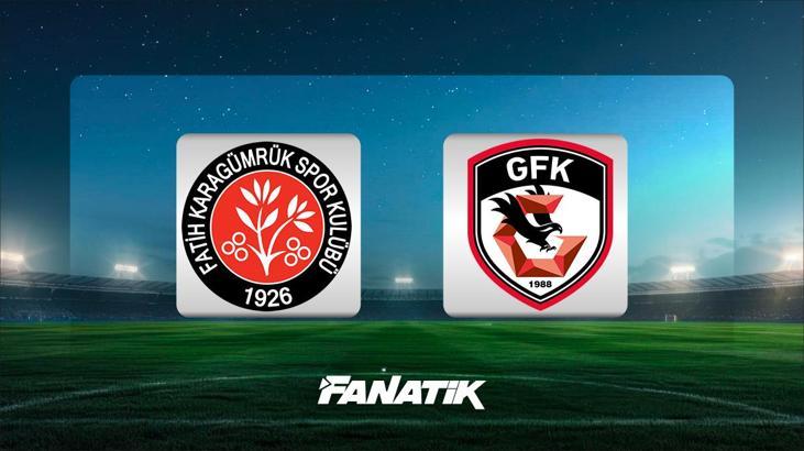 Karagümrük - Gaziantep FK maçı ne zaman, saat kaçta hangi kanalda?