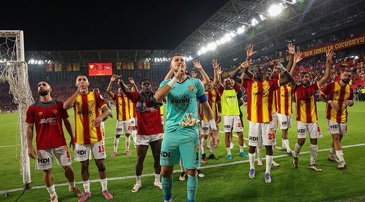 Süper Lig'in en az gol yiyen takımı Göztepe