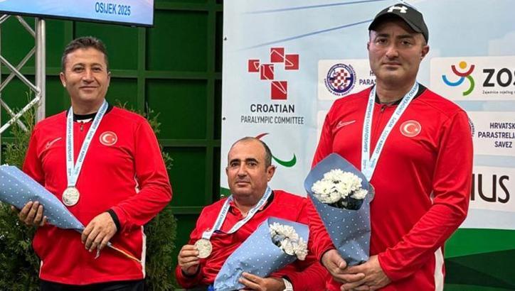 Milli para atıcılardan çifte madalya