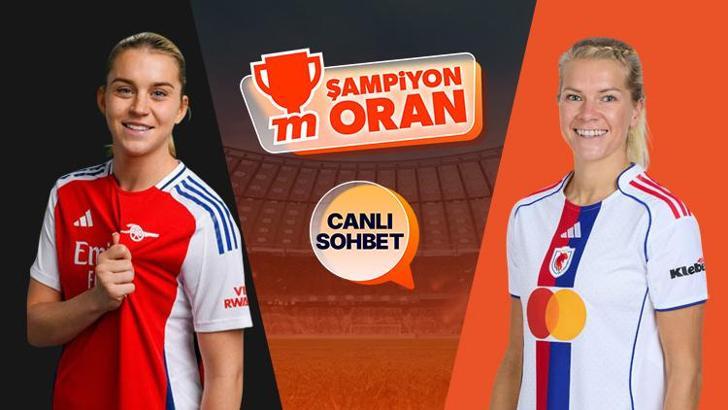 Arsenal, Kadınlar Şampiyonlar Ligi’nde Lyon’ ağırlıyor! Maçın heyecanı canlı sohbet ve Şampiyon Oranlar ile Misli’de