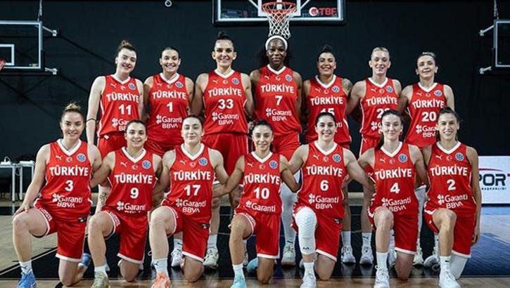 A Milli Kadın Basketbol Takımı'nın rakipleri belli oldu