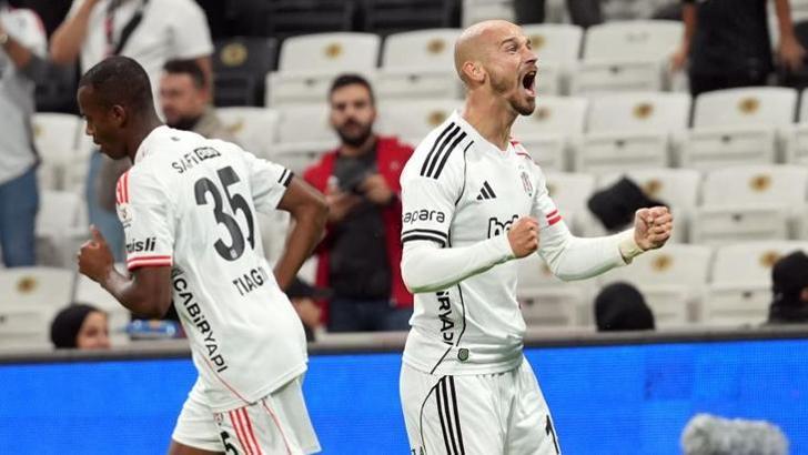 Beşiktaş'ta çarpıcı istatistik: Goller yabancılardan geldi