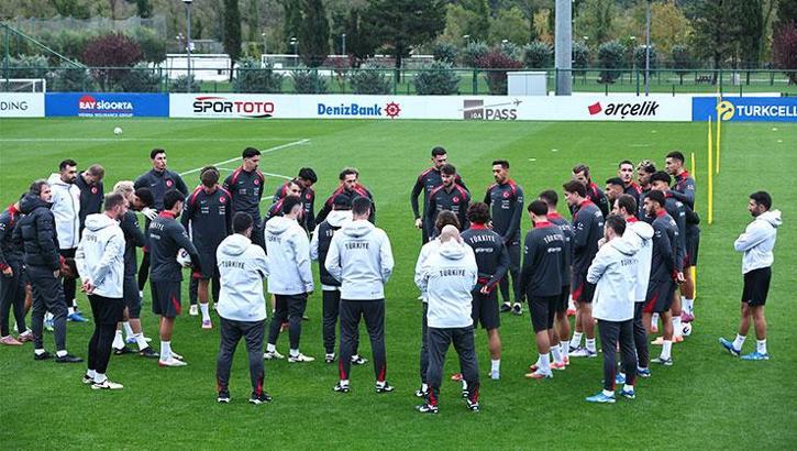 A Milli Takım hazırlıklarını sürdürdü