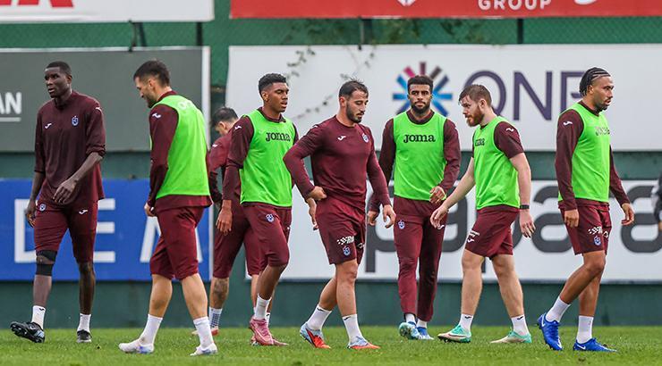 Trabzonspor, Çaykur Rizespor maçının hazırlıklarını sürdürdü
