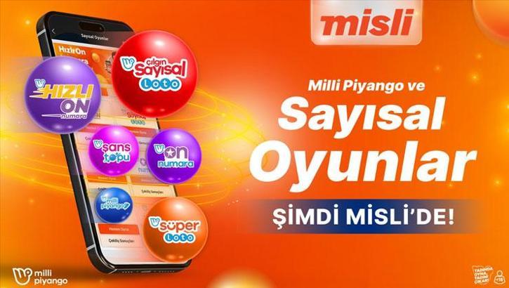 Milli Piyango ve Sayısal Oyunlar ile Kazanmanın Tutkusu Misli’de