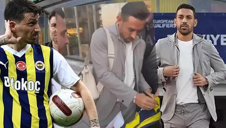 İrfan Can Kahveci'yle ve Fenerbahçeli taraftarın diyaloğu gündem oldu 'Mert Hakan'a söyleyin...'