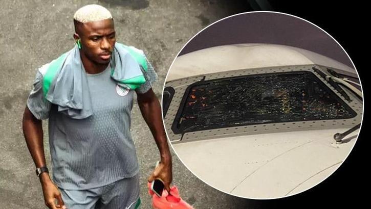 Emergency landing of a plane carrying the Nigerian national team: Victor Osimhen panic!