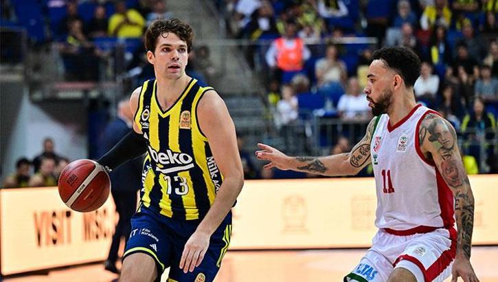 Fenerbahçe Beko evinde Karşıyaka'yı devirdi