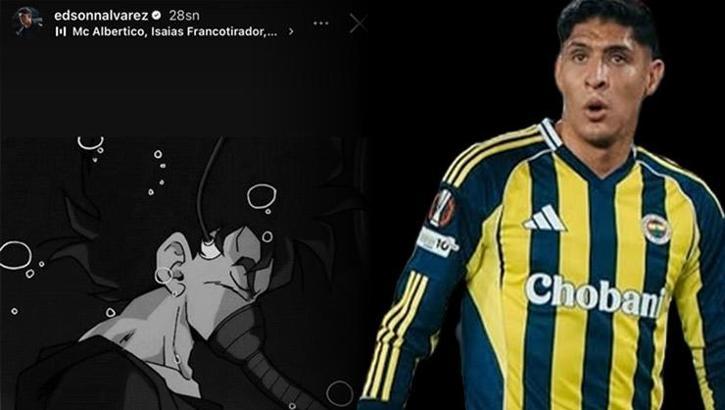 Fenerbahçe'de Alvarez'den kafa karıştıran paylaşım! İrfan Can ve Cenk Tosun'dan sonra...