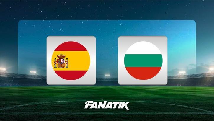 İspanya-Bulgaristan maçı ne zaman, saat kaçta, hangi kanalda canlı yayınlanacak? (2026 FIFA Dünya Kupası Elemeleri)