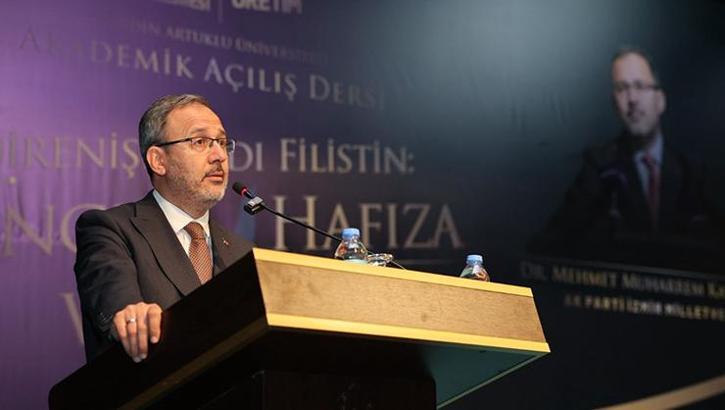 Kasapoğlu: Filistin davası, insanlık onurunun davasıdır