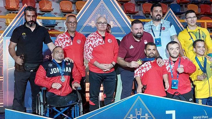 Milli para halterci Abdullah Kayapınar dünya şampiyonu!