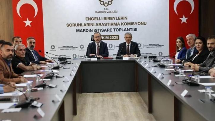 Engelli Bireylerin Sorunlarını Araştırma Komisyonu, bölgesel toplantılarına Mardin’den başladı