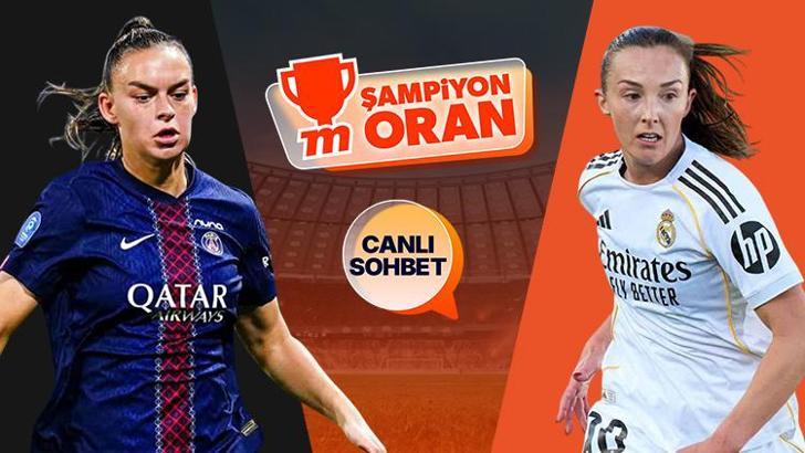 PSG, Real Madrid'i ağırlıyor! Kadınlar Şampiyonlar Ligi’nin heyecanı canlı sohbet ve Şampiyon Oranlar ile Misli’de