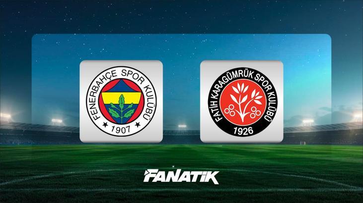 Fenerbahçe - Karagümrük maçı ne zaman, saat kaçta, hangi kanalda? (Süper Lig'de 9. hafta)