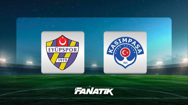 Eyüpspor - Kasımpaşa maçı ne zaman, saat kaçta ve hangi kanalda?