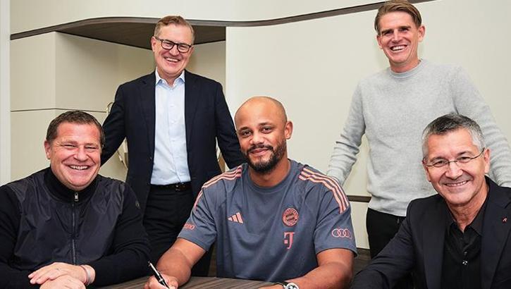 Bayern Münih, Teknik Direktör Kompany'nin sözleşmesini uzattı!