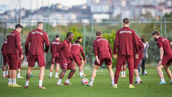 Trabzonspor, Eyüpspor maçı hazırlıklarına başladı