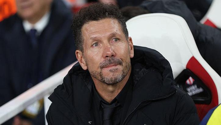 Diego Simeone yenilgiyi kabul etti: 'Arsenal daha iyi bir takım'