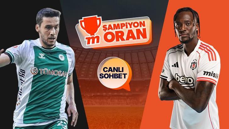 Beşiktaş, Süper Lig'de Konyaspor’a konuk olacak! Maçın heyecanı canlı sohbet ve Şampiyon Oranlar ile Misli'de