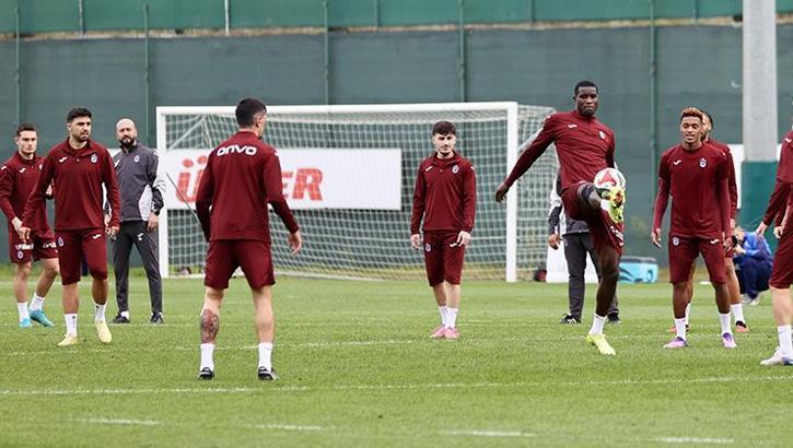 Trabzonspor'da Eyüpspor mesaisi sürüyor