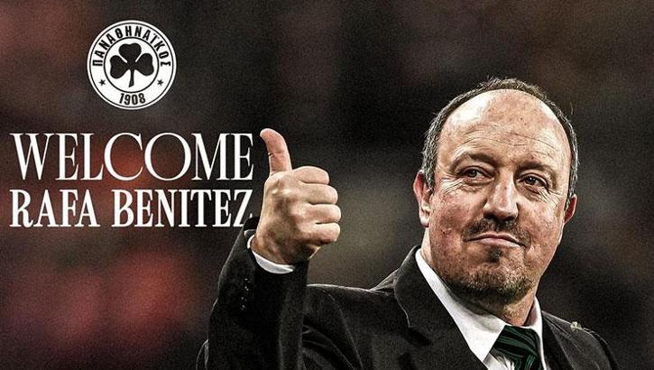 Rafael Benitez, Panathinaikos'a imzayı attı