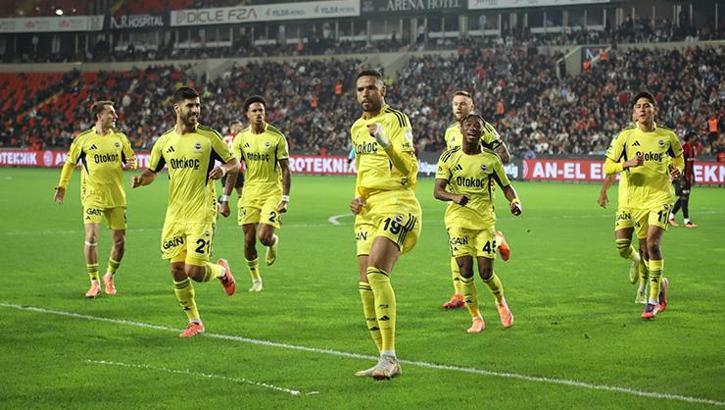 Fenerbahçe, Gaziantep FK'yı üst üste 10. kez mağlup etti