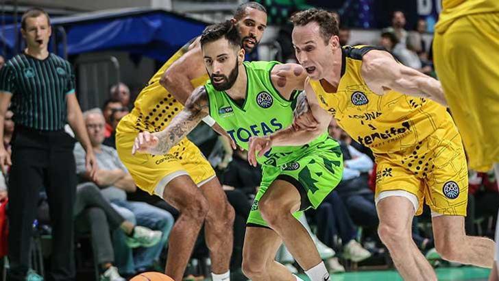 TOFAŞ evinde La Laguna Tenerife'ye farklı mağlup! (Maç Sonucu 64-81)