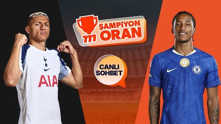 Premier Lig'de Tottenham, Chelsea'yi ağırlıyor! Maçın heyecanı canlı sohbet ve Şampiyon Oranlar ile Misli'de