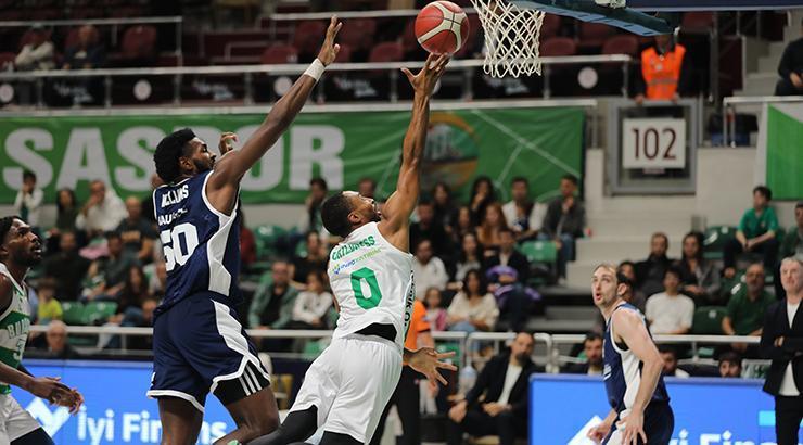 Bursaspor Basketbol - Bahçeşehir Koleji: 75-77