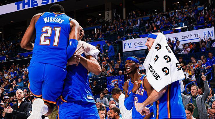 Oklahoma City alev aldı durdurulamıyor!