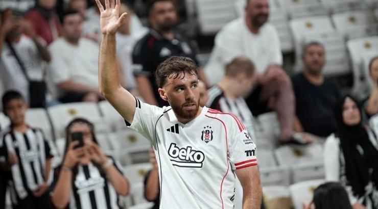Beşiktaş'ta Orkun Kökçü üzüntüsü! 2. kırmızı kartını gördü