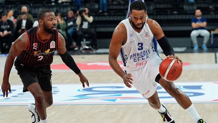 Anadolu Efes 6. haftada Manisa Basket'i 32 sayı farkla geçti, 6'da 6 yaptı